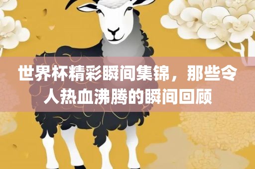 世界杯精彩瞬间集锦，那些令人热血沸腾的瞬间回顾