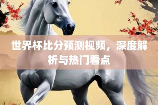 世界杯比分预测视频，深度解析与热门看点