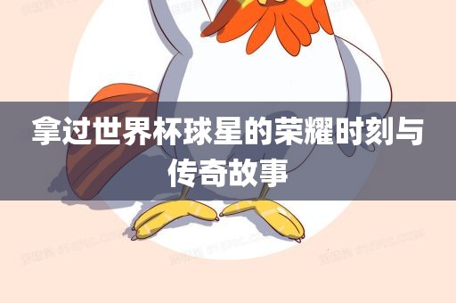 拿过世界杯球星的荣耀时刻与传奇故事