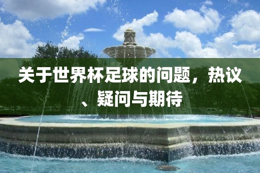 关于世界杯足球的问题，热议、疑问与期待