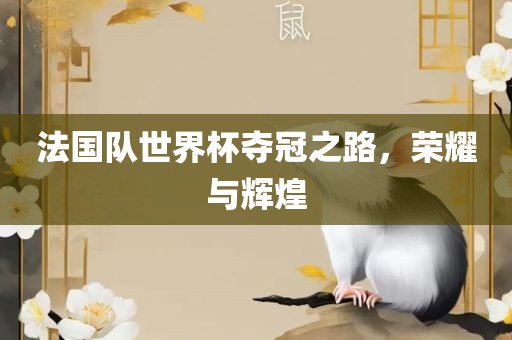 法国队世界杯夺冠之路，荣耀与辉煌