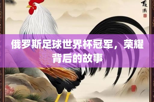 俄罗斯足球世界杯冠军，荣耀背后的故事