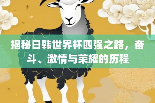 揭秘日韩世界杯四强之路，奋斗、激情与荣耀的历程
