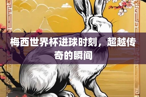 梅西世界杯进球时刻，超越传奇的瞬间