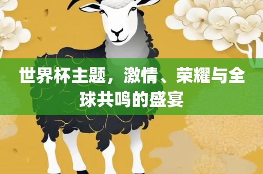 世界杯主题，激情、荣耀与全球共鸣的盛宴