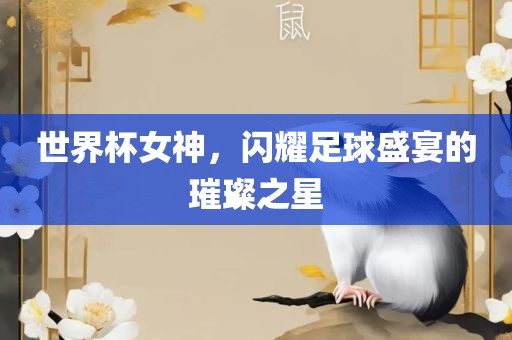 世界杯女神，闪耀足球盛宴的璀璨之星