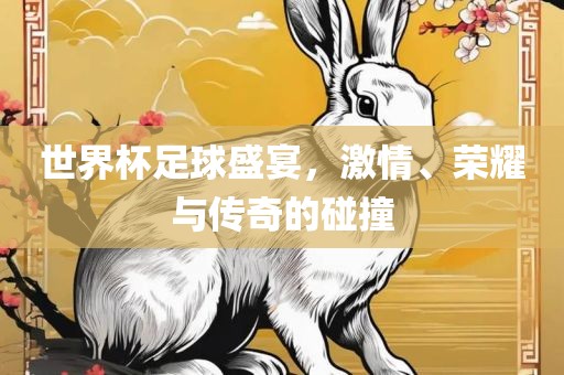 世界杯足球盛宴，激情、荣耀与传奇的碰撞