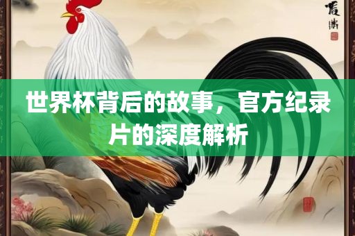 世界杯背后的故事，官方纪录片的深度解析