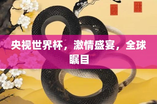 央视世界杯，激情盛宴，全球瞩目