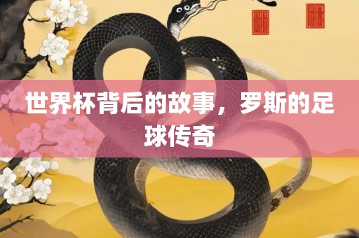 世界杯背后的故事，罗斯的足球传奇