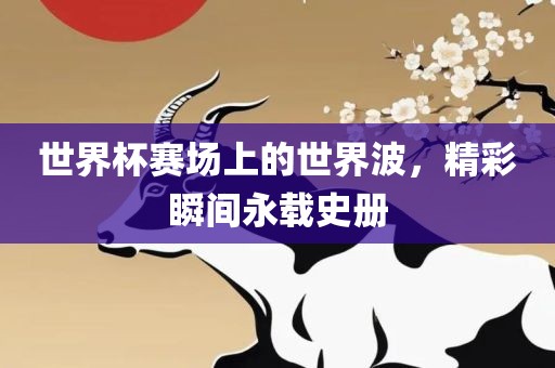 世界杯赛场上的世界波，精彩瞬间永载史册