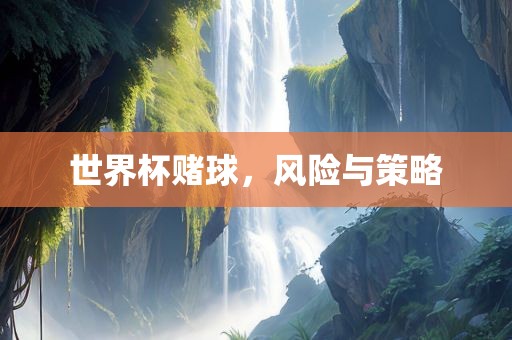 世界杯赌球，风险与策略