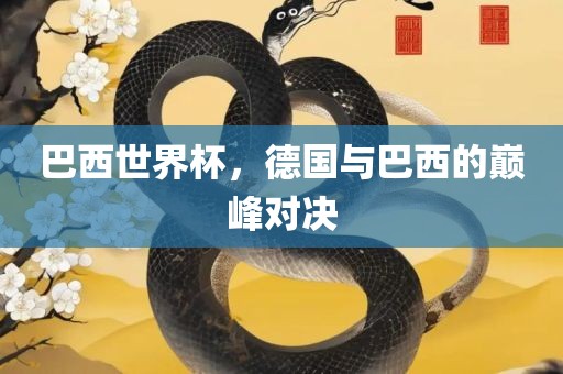 巴西世界杯，德国与巴西的巅峰对决