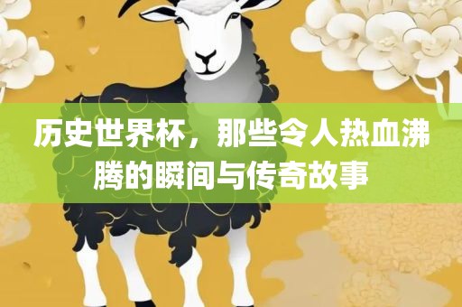 历史世界杯，那些令人热血沸腾的瞬间与传奇故事
