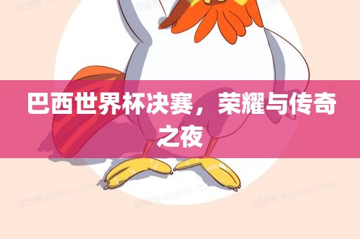 巴西世界杯决赛，荣耀与传奇之夜