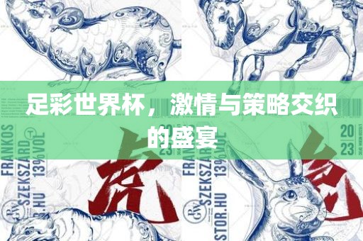 足彩世界杯，激情与策略交织的盛宴