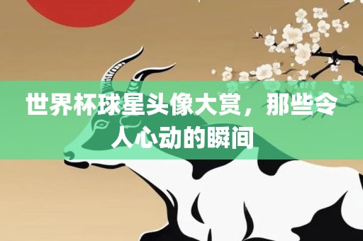 世界杯球星头像大赏，那些令人心动的瞬间