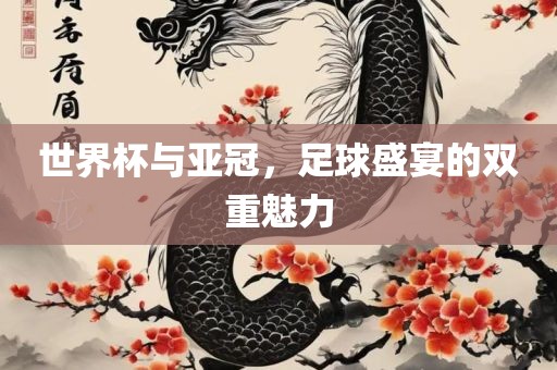 世界杯与亚冠，足球盛宴的双重魅力