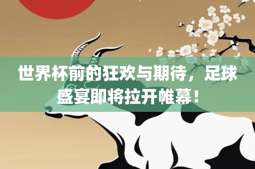 世界杯前的狂欢与期待，足球盛宴即将拉开帷幕！