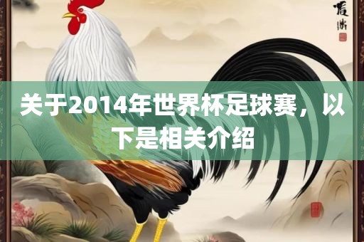 关于2014年世界杯足球赛，以下是相关介绍