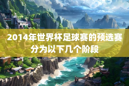 2014年世界杯足球赛的预选赛分为以下几个阶段