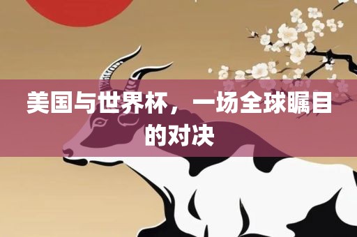 美国与世界杯，一场全球瞩目的对决