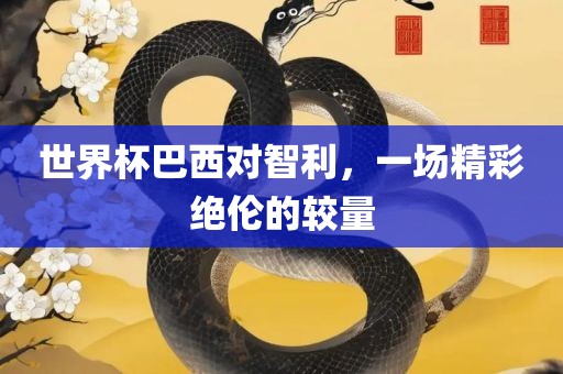 世界杯巴西对智利，一场精彩绝伦的较量