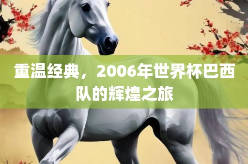 重温经典，2006年世界杯巴西队的辉煌之旅