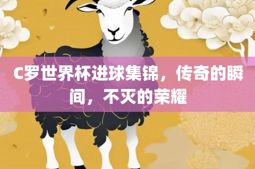 C罗世界杯进球集锦，传奇的瞬间，不灭的荣耀