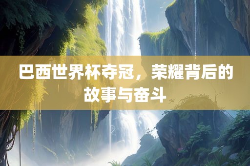 巴西世界杯夺冠，荣耀背后的故事与奋斗