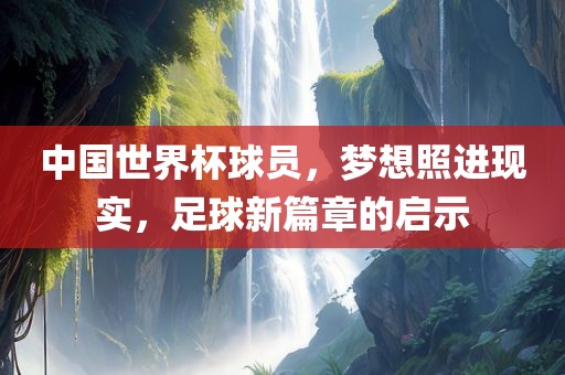 中国世界杯球员，梦想照进现实，足球新篇章的启示