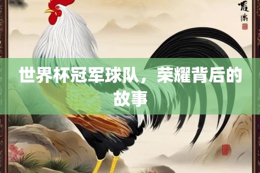 世界杯冠军球队，荣耀背后的故事