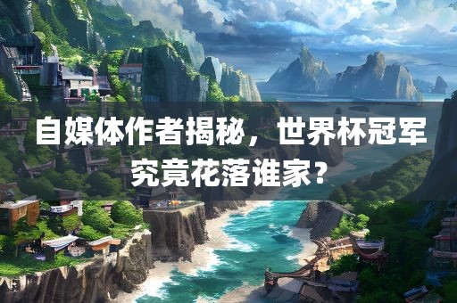 自媒体作者揭秘，世界杯冠军究竟花落谁家？
