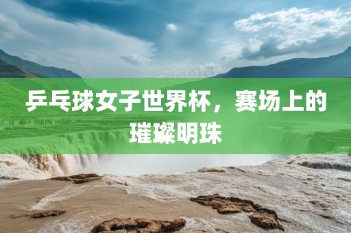 乒乓球女子世界杯，赛场上的璀璨明珠漯河市盈旭机械设备有限公司
