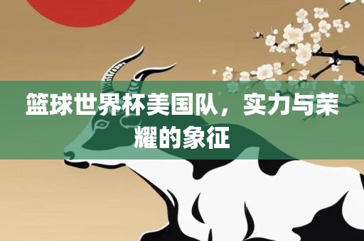 篮球世界杯美国队，实力与荣耀的象征