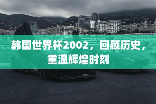 韩国世界杯2002，回顾历史，重温辉煌时刻