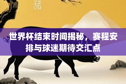 世界杯结束时间揭秘，赛程安排与球迷期待交汇点