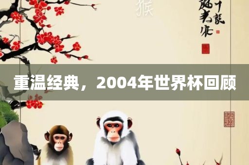 重温经典，2004年世界杯回顾