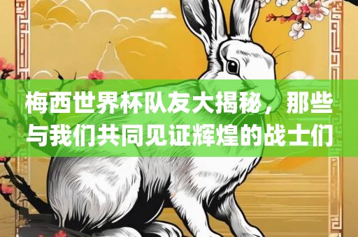 梅西世界杯队友大揭秘，那些与我们共同见证辉煌的战士们