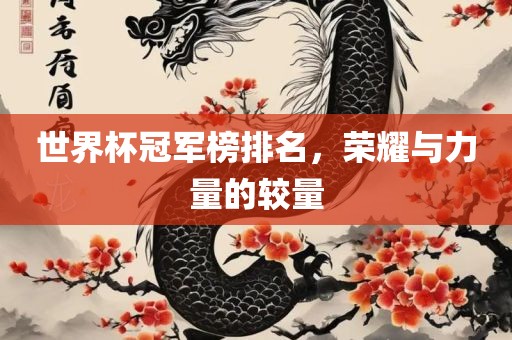 世界杯冠军榜排名，荣耀与力量的较量