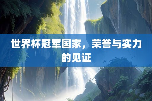 世界杯冠军国家，荣誉与实力的见证