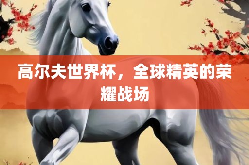 高尔夫世界杯，全球精英的荣耀战场