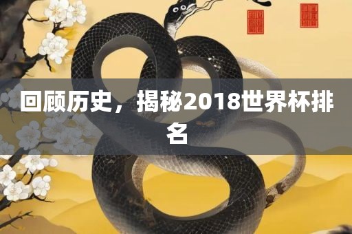 回顾历史，揭秘2018世界杯排名