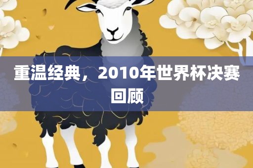 重温经典，2010年世界杯决赛回顾