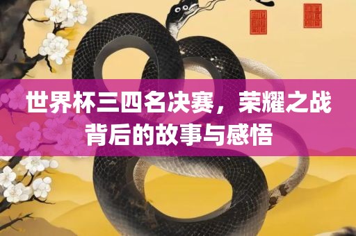 世界杯三四名决赛，荣耀之战背后的故事与感悟