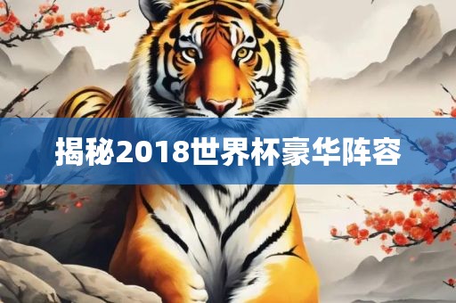 揭秘2018世界杯豪华阵容