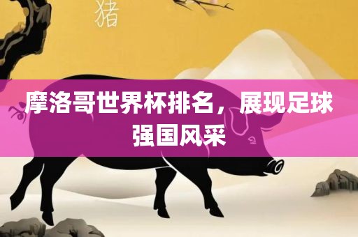 摩洛哥世界杯排名，展现足球强国风采