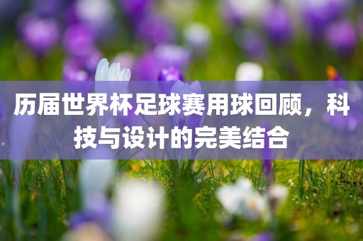 历届世界杯足球赛用球回顾，科技与设计的完美结合