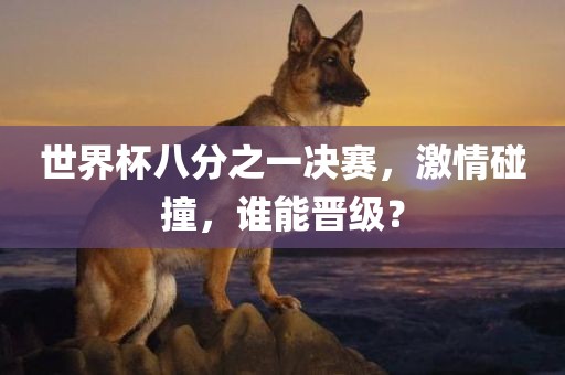 世界杯八分之一决赛，激情碰撞，谁能晋级？