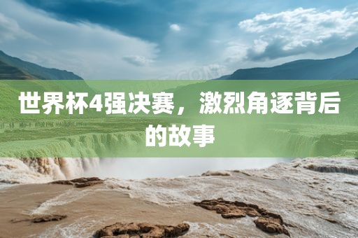 世界杯4强决赛，激烈角逐背后的故事